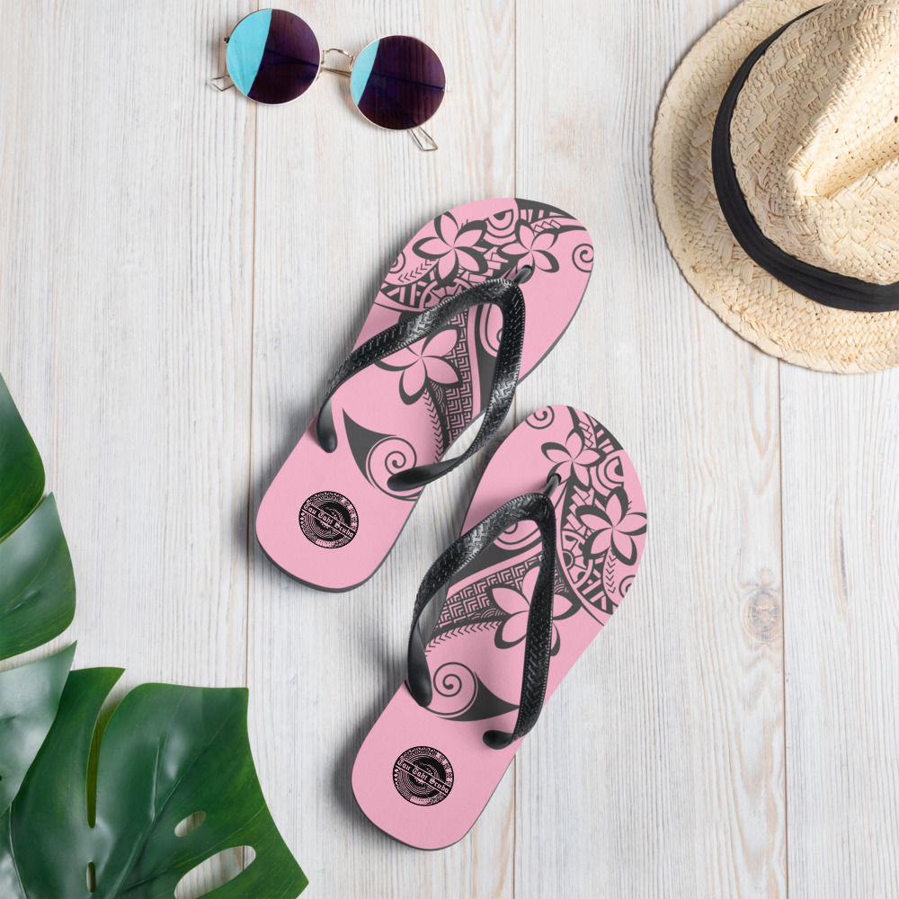 Flip-Flops Floral Pink