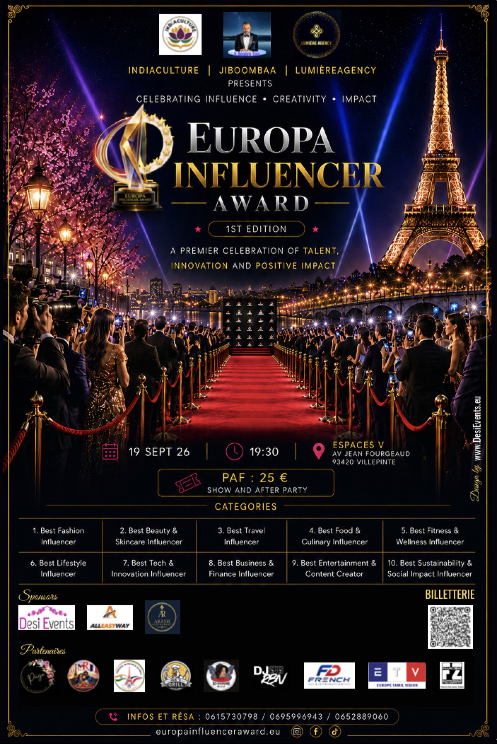 Europa Influencer Award 2026