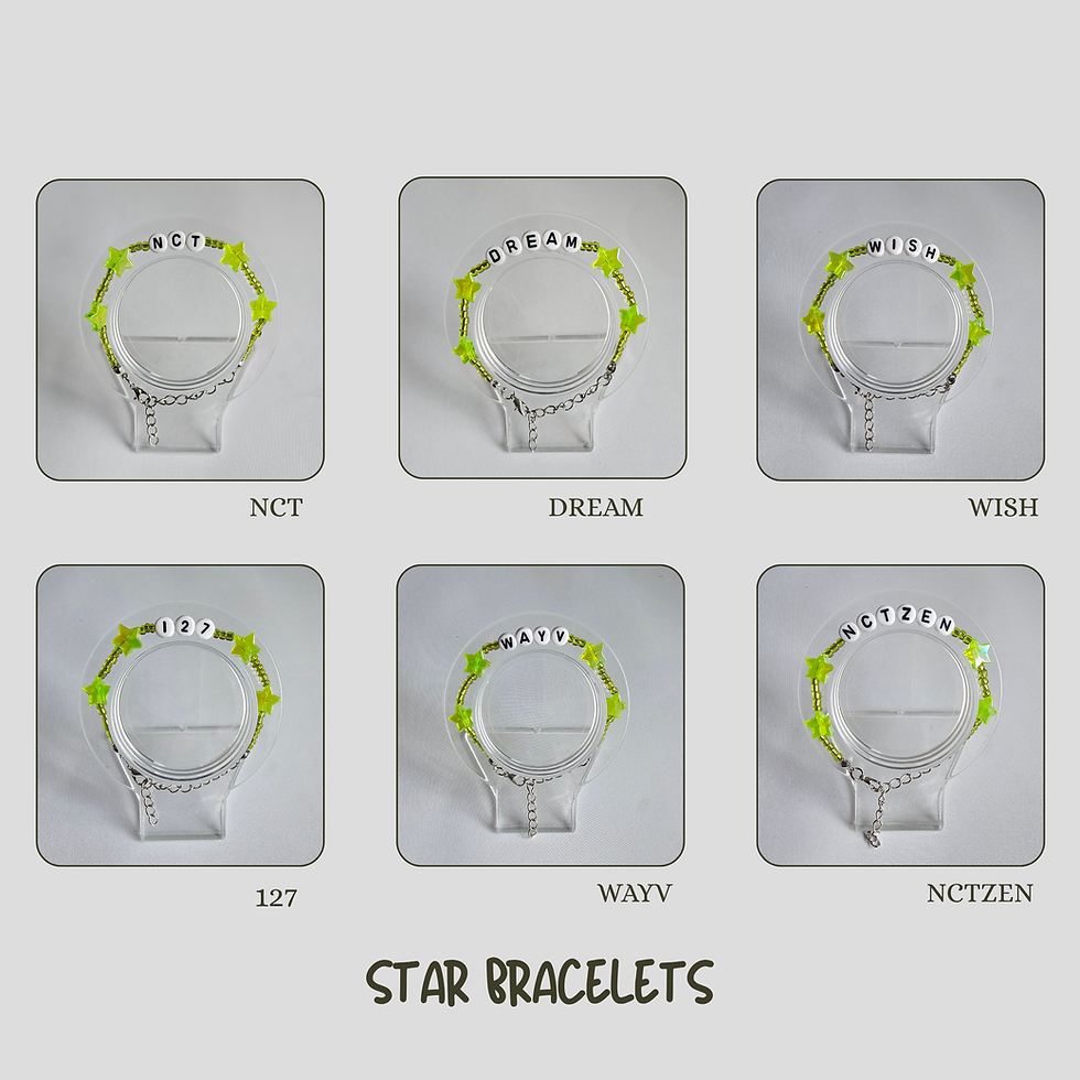 Thumbnail: NCTzen Star Bracelets