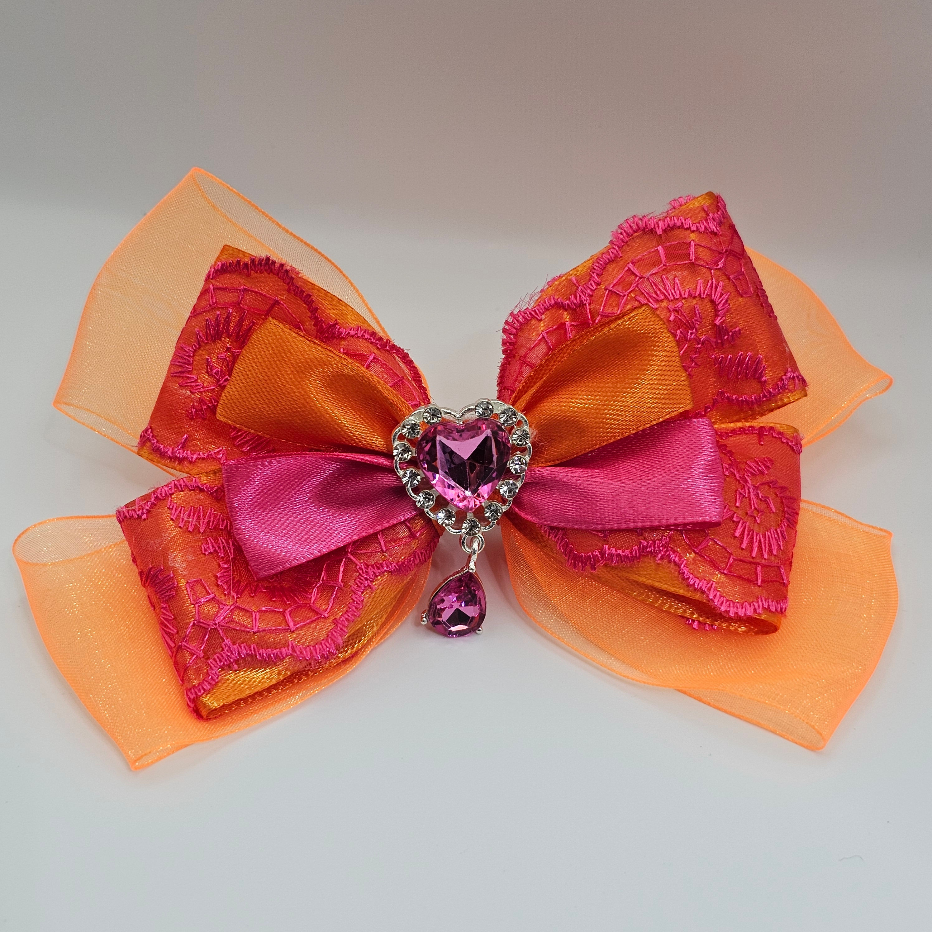 Magenta Sunset Bow