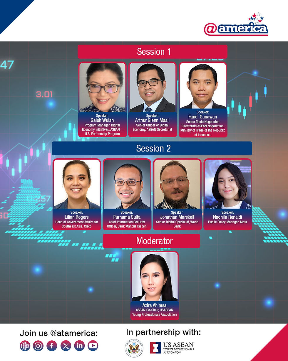 U.S.-ASEAN Panel Discussion — Technology and the Digital Economy