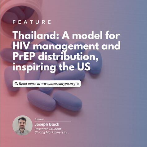 Thailand: A model for HIV management and PrEP distribution, inspiring the US