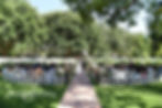 Boho Flair in the Venue 1902 Ceremony garden