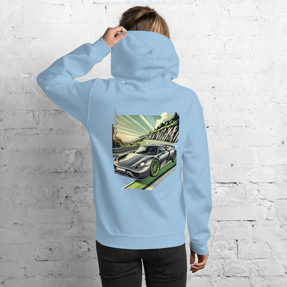 Thumbnail: Hoodie Pleingaz 918 unisex coton/polyester