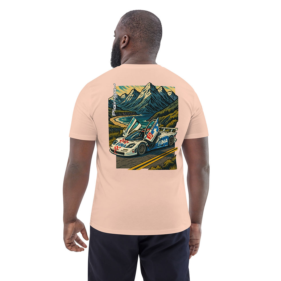 Miniaturbild: T-shirt Pleingaz F1 GTR Longtail - du S au 5XL - unisex en coton bio Oeko tex