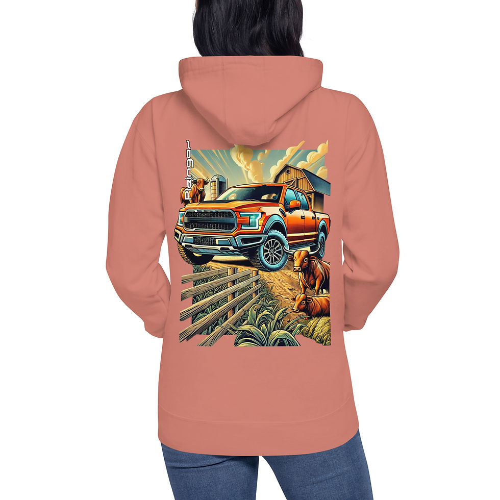 Thumbnail: Hoodie Pleingaz F150 - du S au 3XL - unisex coton/polyester