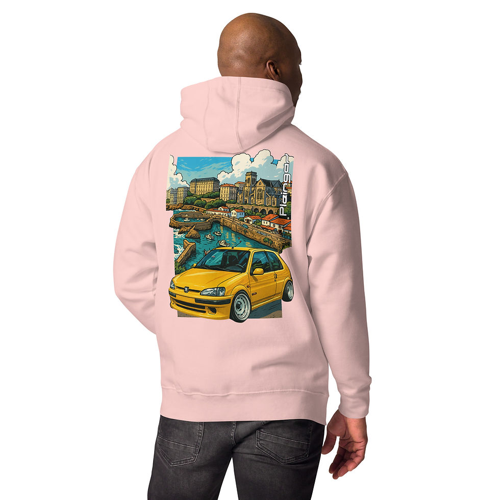 Miniature : Hoodie Pleingaz 106 RALLY - du S au 3XL  - unisex coton/polyester