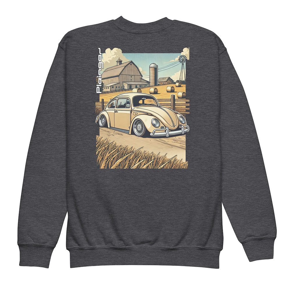 Thumbnail: Kids Sweater Pleingaz COX unisex coton/polyester