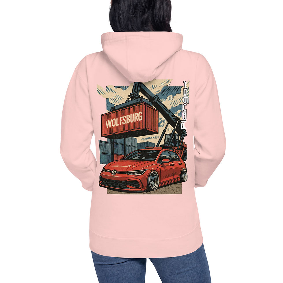 Miniaturbild: Hoodie Pleingaz MK8 R WOLFSBURG - du S au 3XL  - unisex coton/polyester