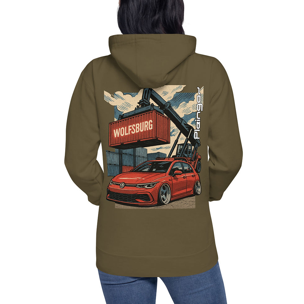 Miniaturbild: Hoodie Pleingaz MK8 R WOLFSBURG - du S au 3XL  - unisex coton/polyester