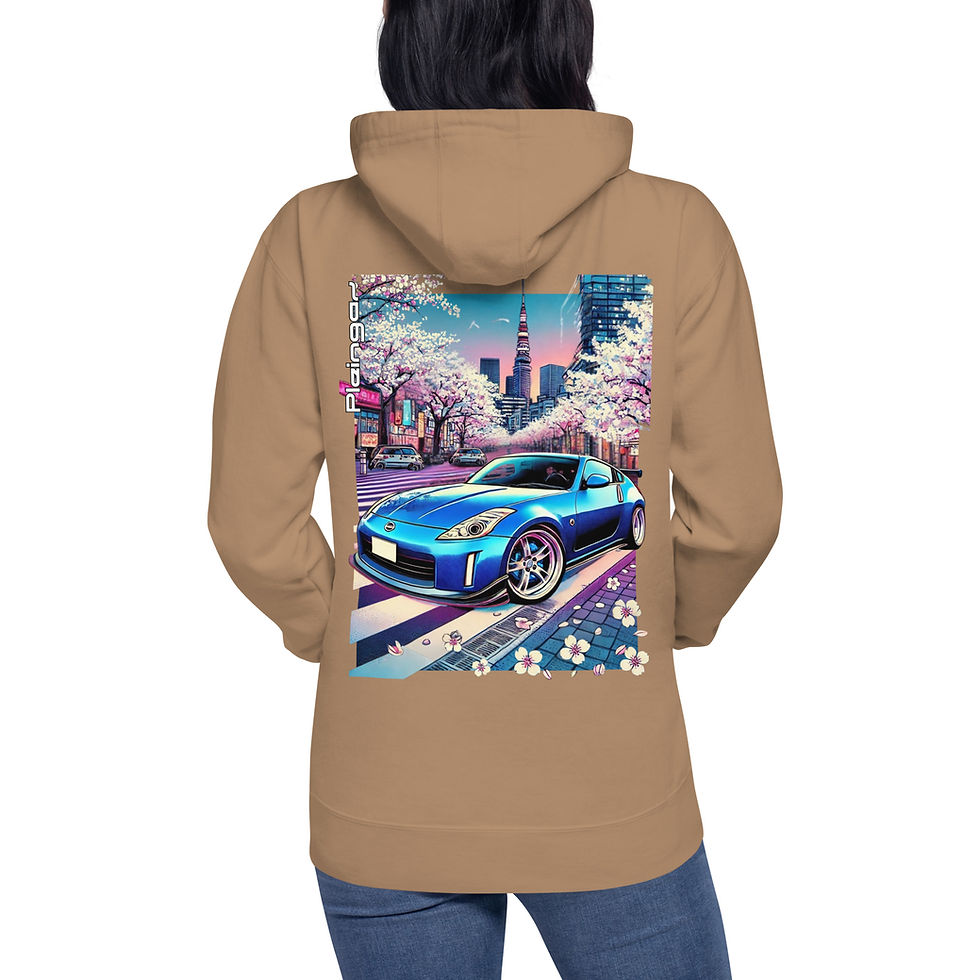Thumbnail: Hoodie Pleingaz 350Z - du S au 3XL - unisex coton/polyester