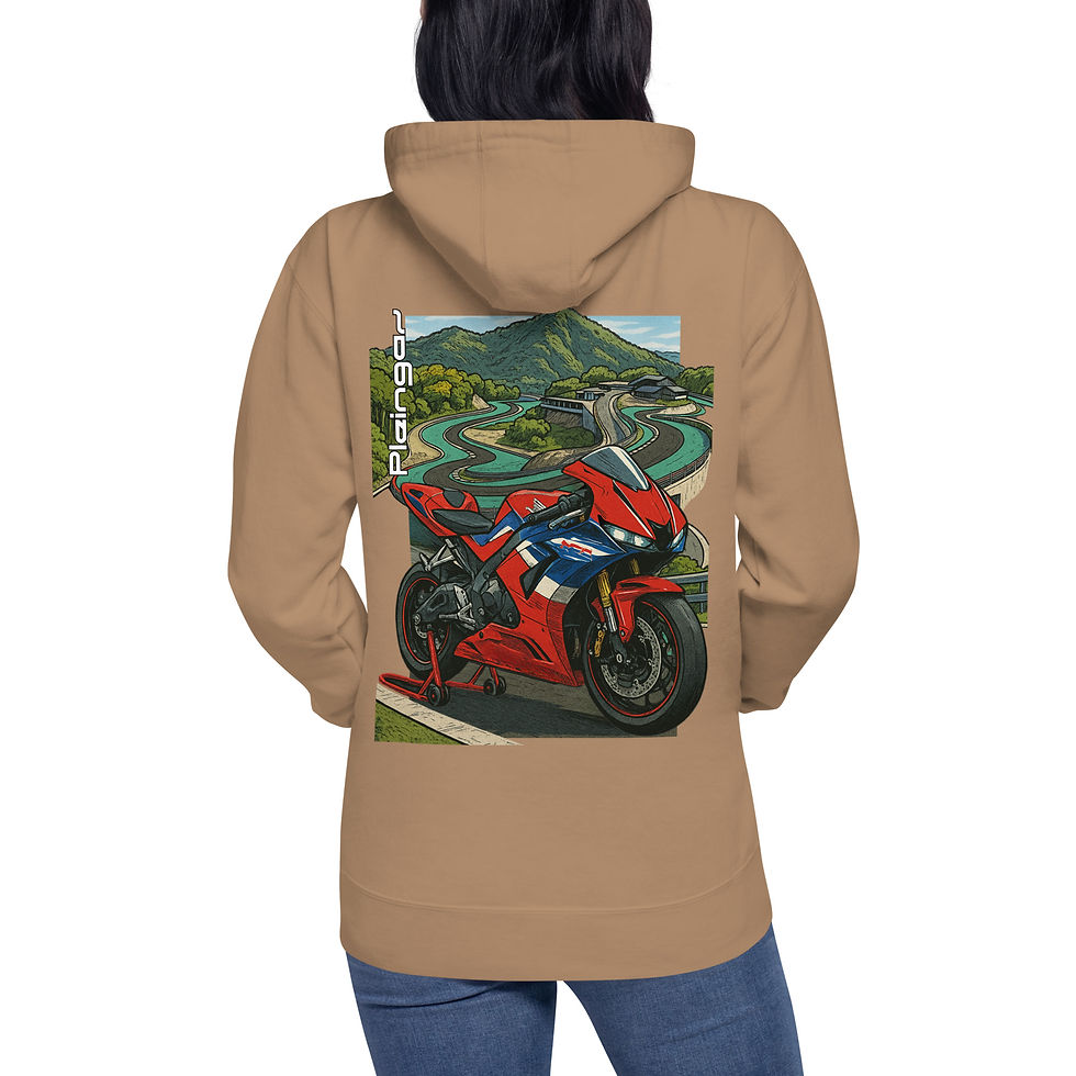 Thumbnail: Hoodie Pleingaz CBR 600 - du S au 3XL  - unisex coton/polyester