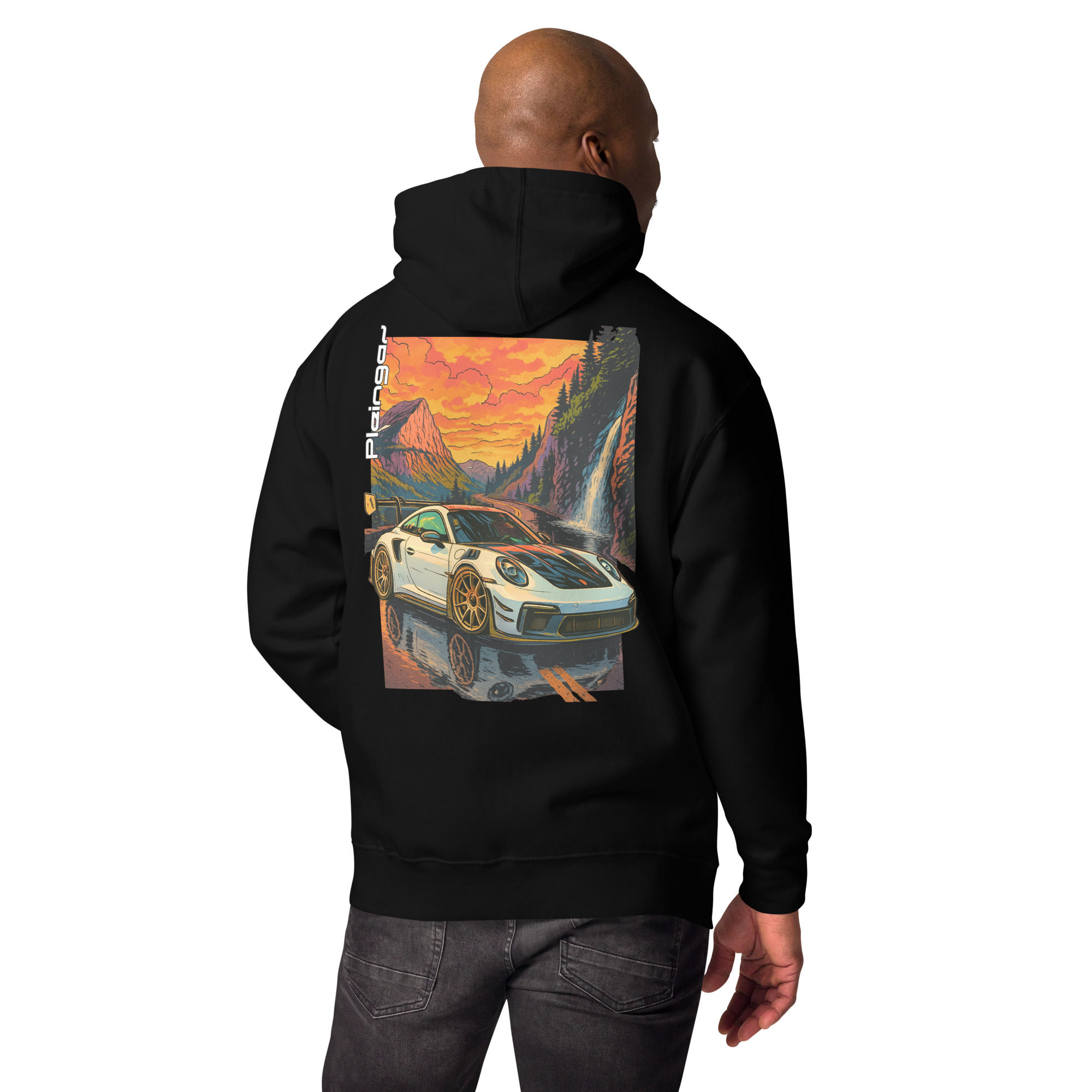 Hoodie Pleingaz 992 GT3 RS Canyon - du S au 3XL - unisex coton/polyester