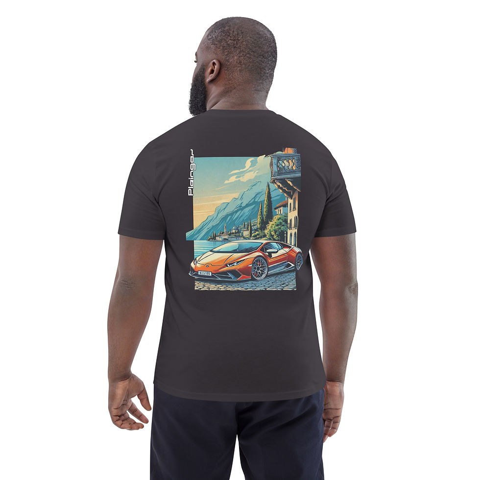Miniaturbild: T-shirt Pleingaz HURACAN - du S au 5XL - Unisex 100% coton bio Oeko-Tex