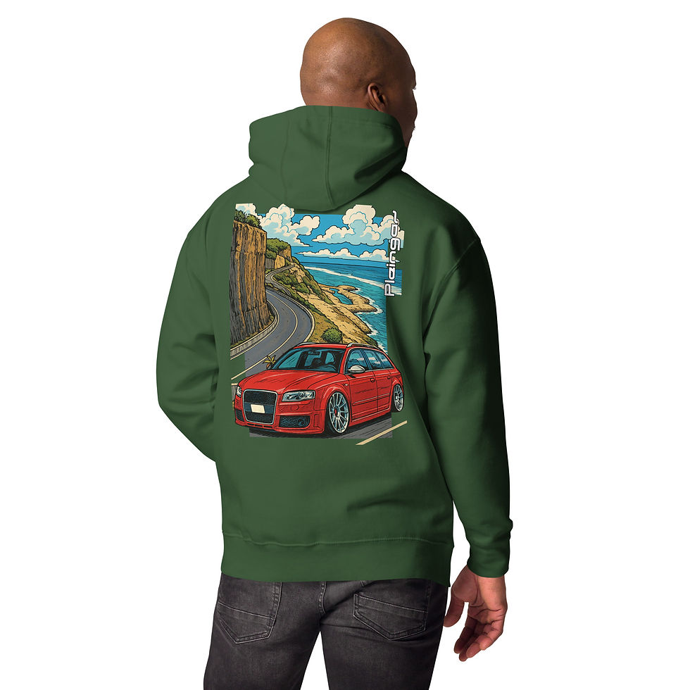 Miniaturbild: Hoodie Pleingaz RS4 B7 AVANT - du S au 3XL - unisex coton/polyester
