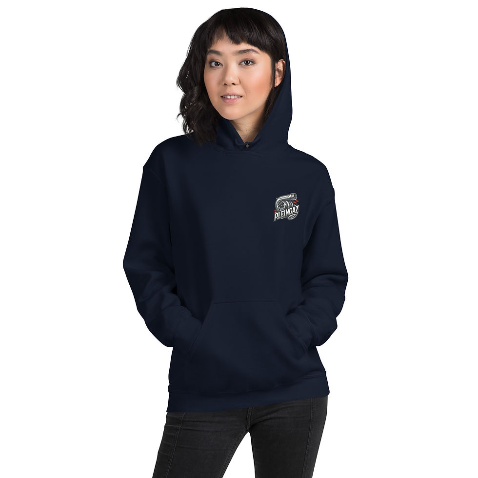 Miniature : Sweat à capuche Pleingaz REGERA unisex coton/polyester