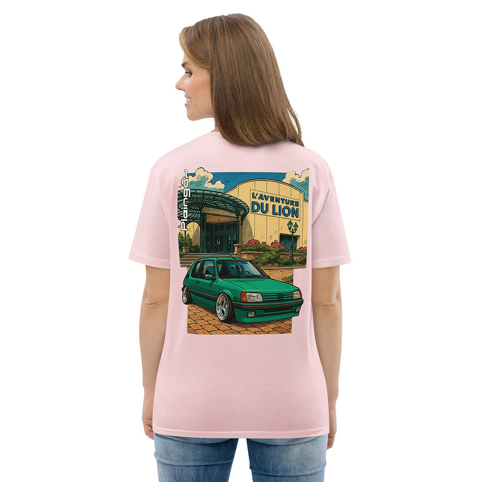 Thumbnail: T-shirt Pleingaz 205 GRIFFE LOW - du S au 5XL - Unisex Coton Bio Oeko-tex