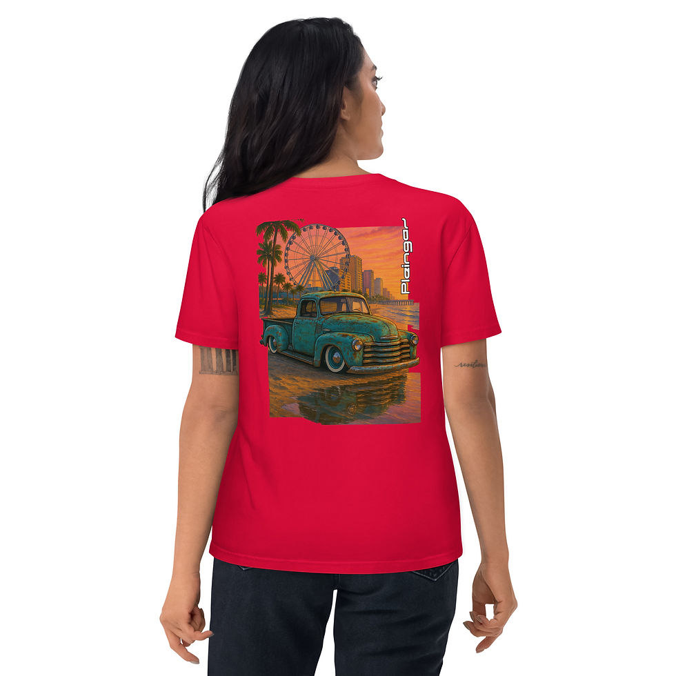 Thumbnail: T-shirt Pleingaz PICKUP - du S au 5XL - Unisex Coton Bio Oeko-tex