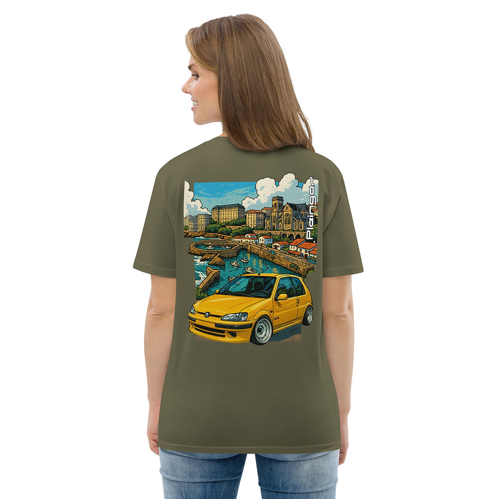 Thumbnail: T-shirt Pleingaz 106 Rallye - du S au 5XL - unisex 100% coton bio Oeko-Tex
