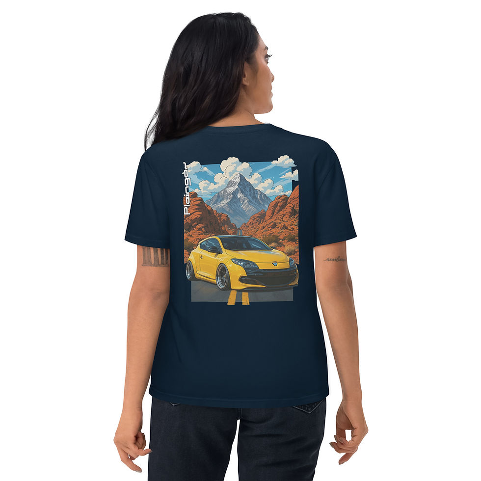 Thumbnail: T-shirt Pleingaz MEGANE RS MK3 - du S au 5XL - unisex en coton bio Oeko tex