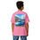 Miniature : T-shirt enfant Pleingaz CARRERA GT TURQUOISE unisex coton oeko-tex