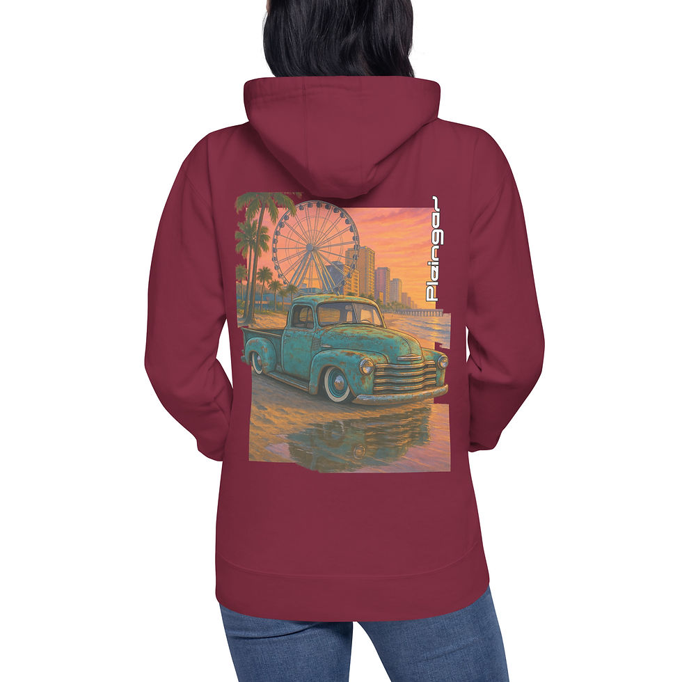 Miniaturbild: Hoodie Pleingaz PICKUP - du S au 3XL - unisex coton/polyester