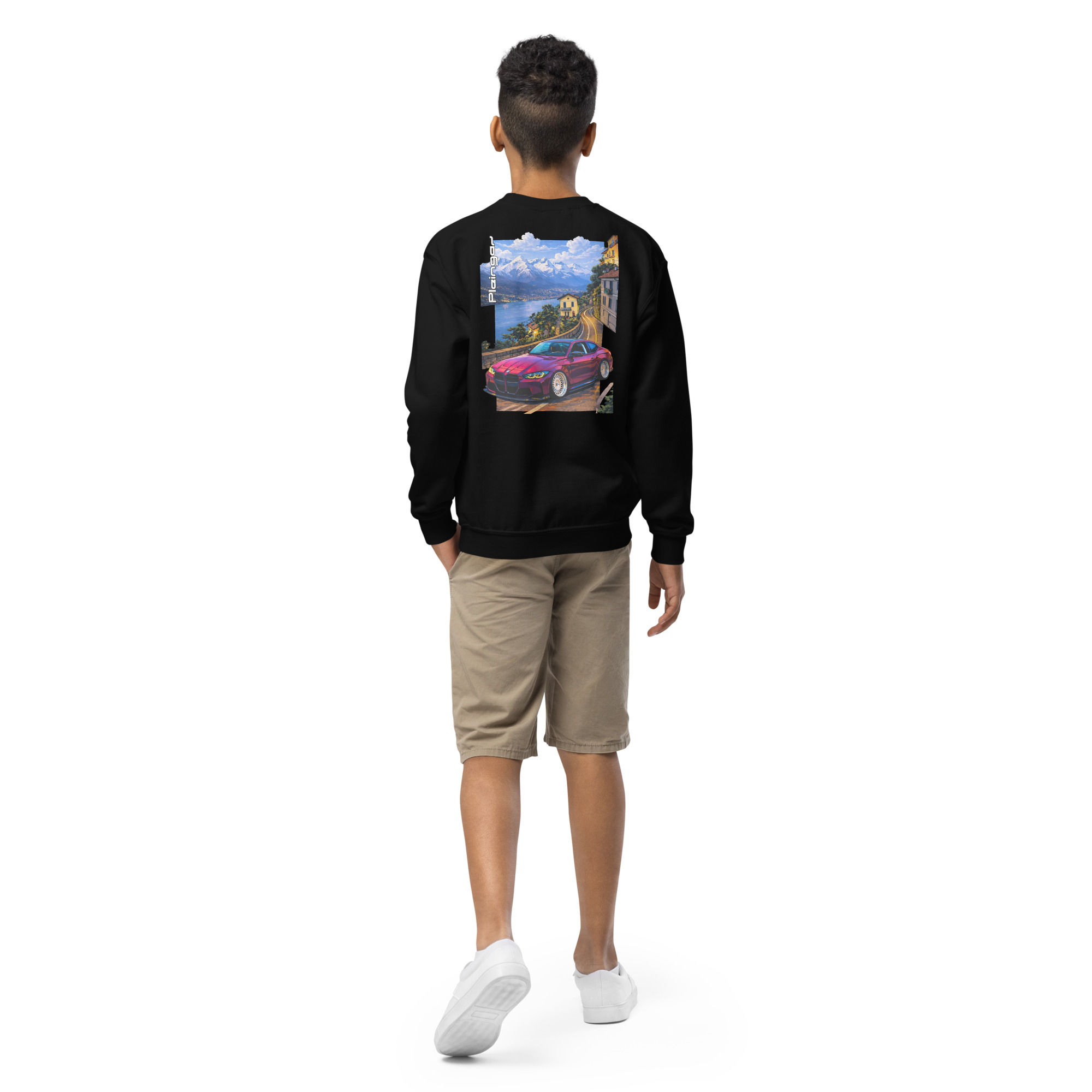 Pull enfant Pleingaz M4 G82 PURPLE unisex coton/polyester