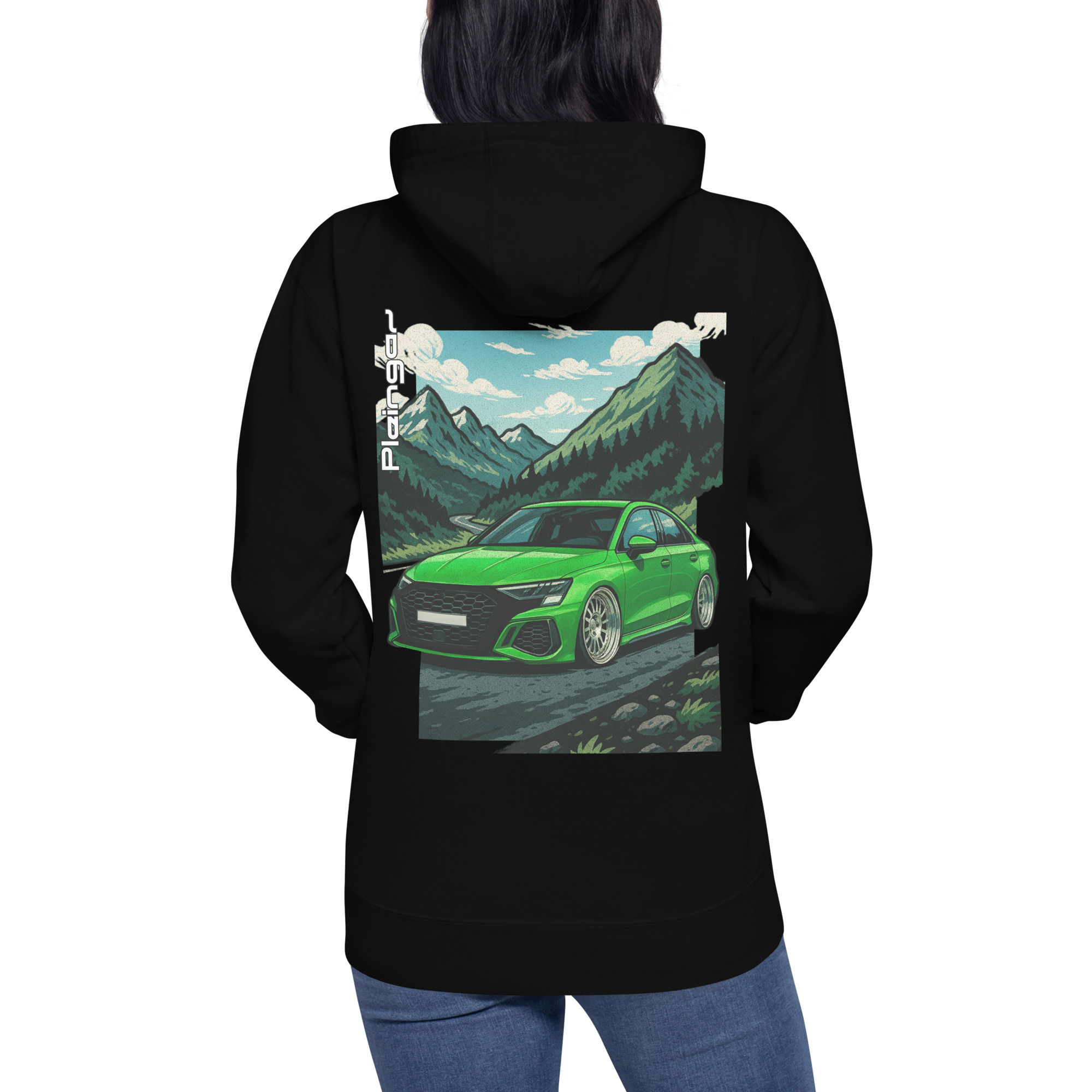 Hoodie Pleingaz RS3 8Y LIMO - du S au 3XL - unisex coton/polyester
