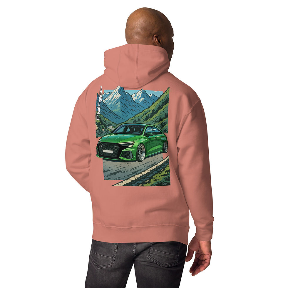 Thumbnail: Hoodie Pleingaz RS3 8Y HATCH - du S au 3XL - unisex coton/polyester