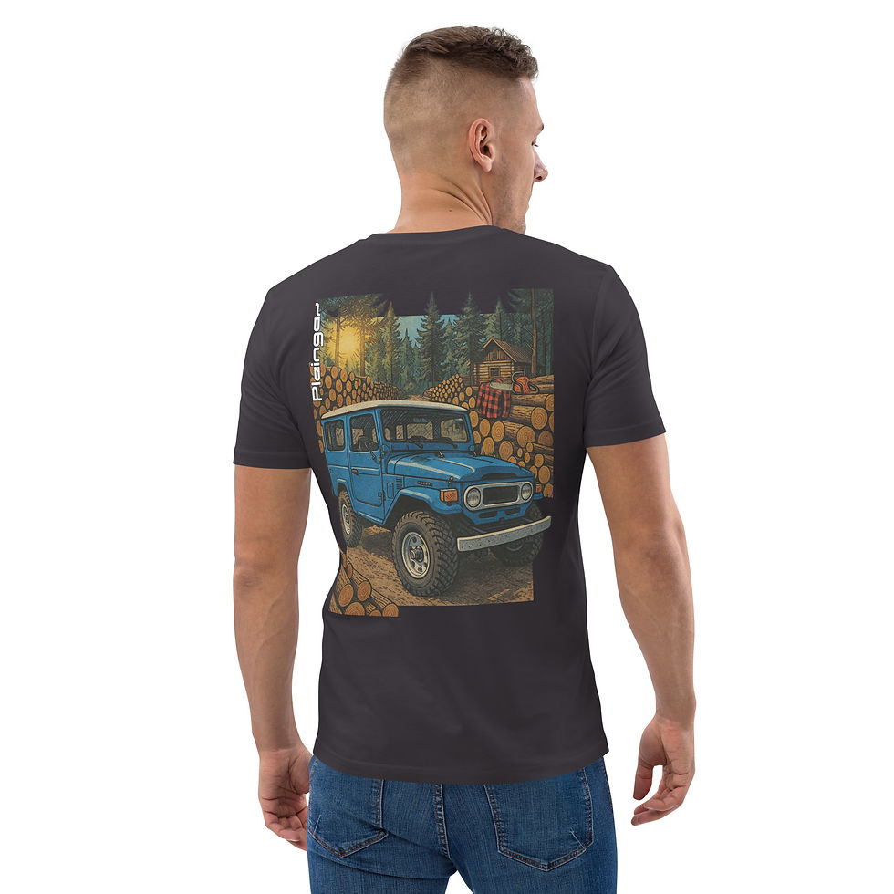 Thumbnail: T-shirt Pleingaz BJ42 - du S au 5XL - unisex 100% coton bio Oeko-Tex