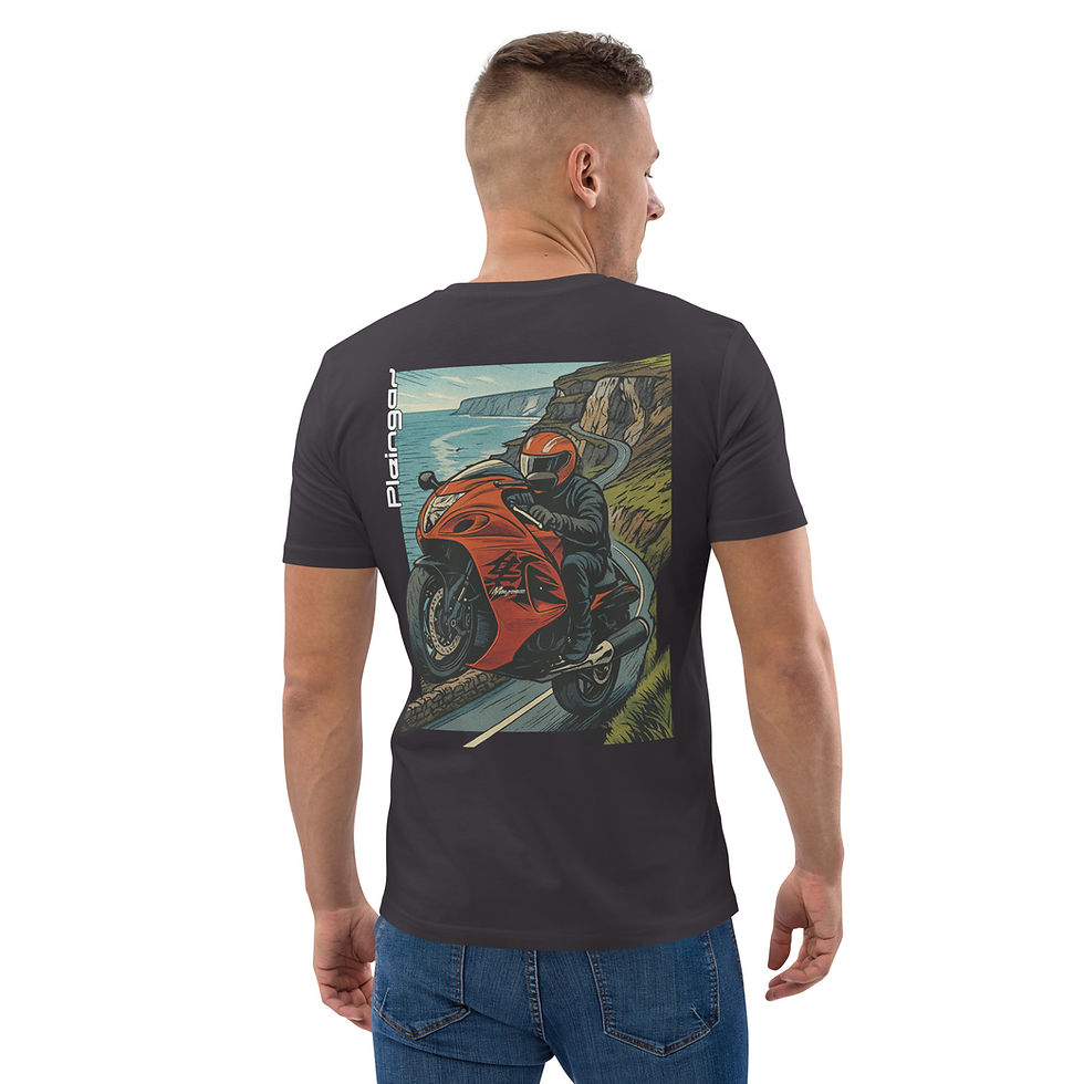 Miniaturbild: T-shirt Pleingaz HAYABUSA - du S au 5XL - unisex 100% coton bio Oeko-Tex
