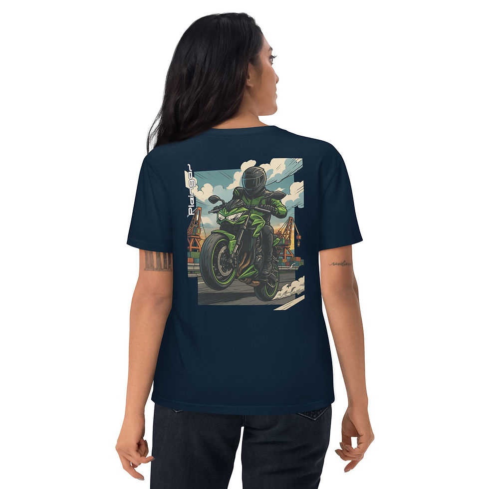 Miniature : T-shirt Pleingaz Z1000 - du S au 5XL - unisex 100% coton bio Oeko-Tex