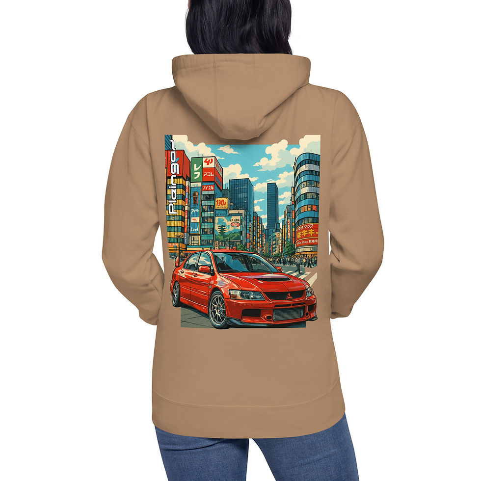 Thumbnail: Hoodie Pleingaz EVO 9 RED - du S au 3XL - unisex coton/polyester