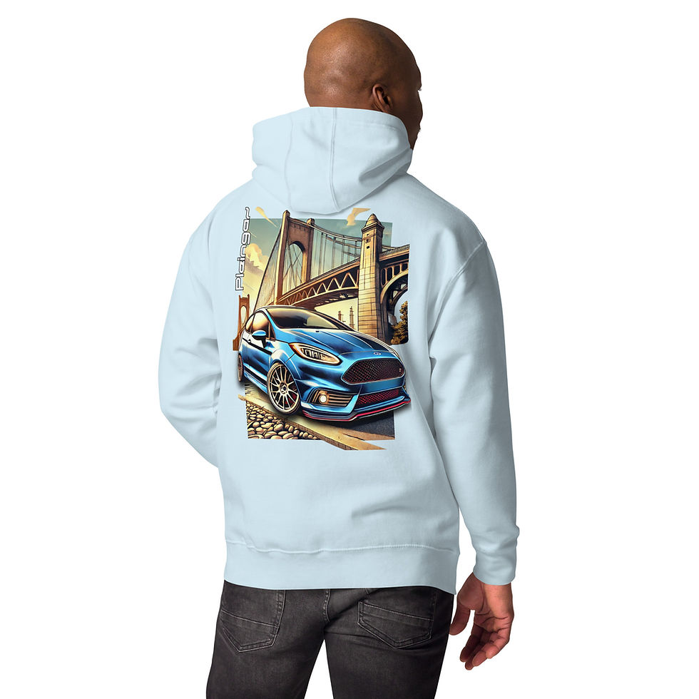 Miniature : Hoodie Pleingaz FIESTA ST - du S au 3XL - unisex coton/polyester