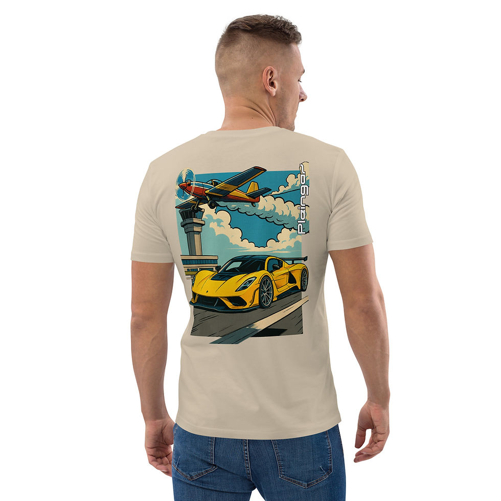 Thumbnail: T-shirt Pleingaz VENOM F5 - du S au 5XL - Unisex Coton bio Oeko-Tex