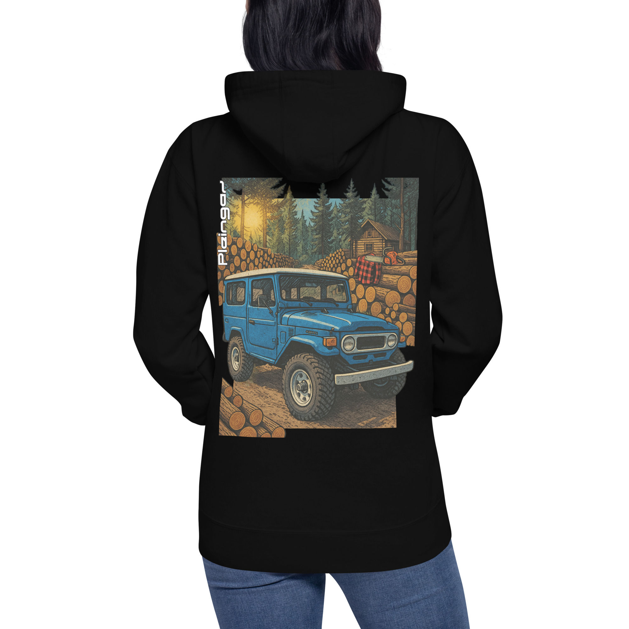 Hoodie Pleingaz BJ42 - du S au 3XL - unisex coton/polyester