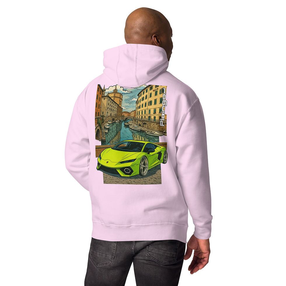 Thumbnail: Hoodie Pleingaz TEMERARIO - du S au 3XL  - unisex coton/polyester