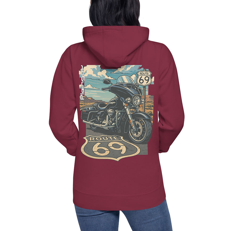 Thumbnail: Hoodie Pleingaz STREET GLIDE - du S au 3XL  - unisex coton/polyester