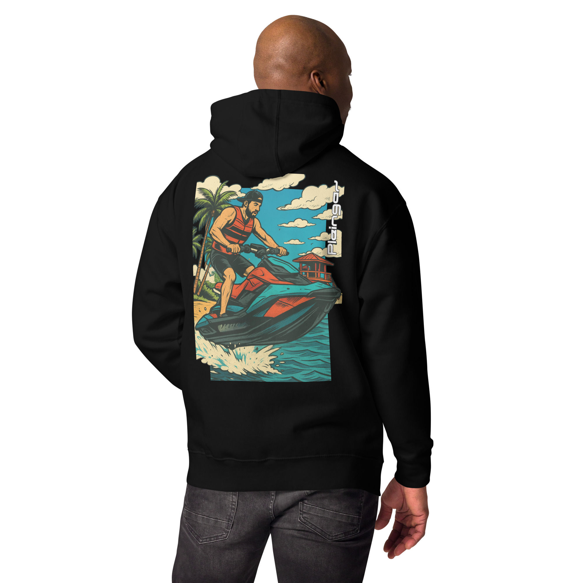 Hoodie Pleingaz SPARK JET SKI - du S au 3XL  - unisex coton/polyester