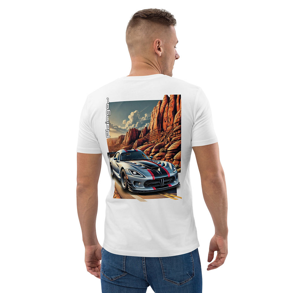 Thumbnail: T-shirt Pleingaz VIPER - du S au 5XL - Unisex 100% coton bio Oeko-Tex