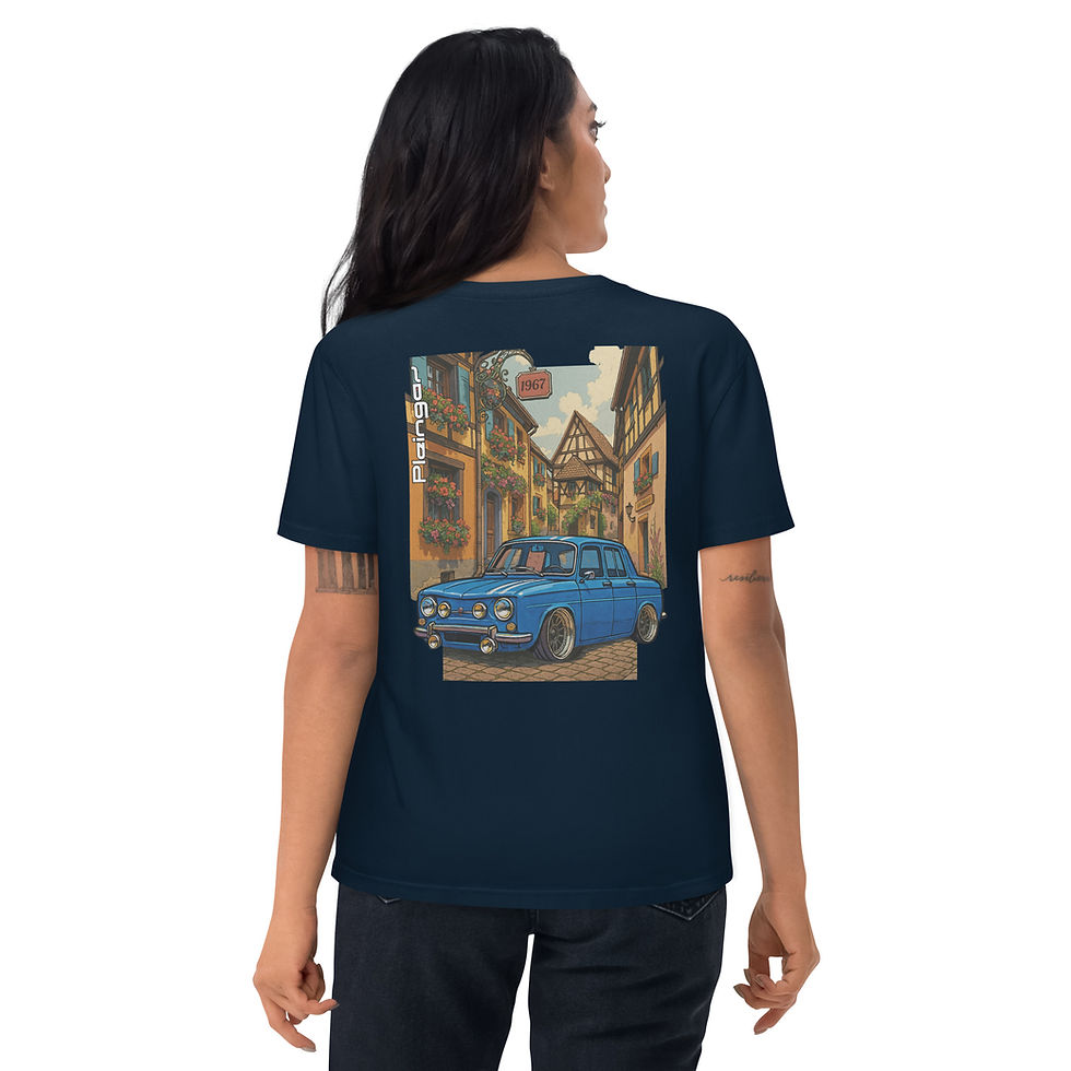 Thumbnail: T-shirt Pleingaz R8 GORDINI - du S au 5XL - unisex 100% coton bio Oeko-Tex