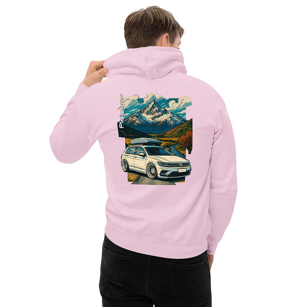 Thumbnail: Hoodie Pleingaz Tiguan Unisex coton/polyester