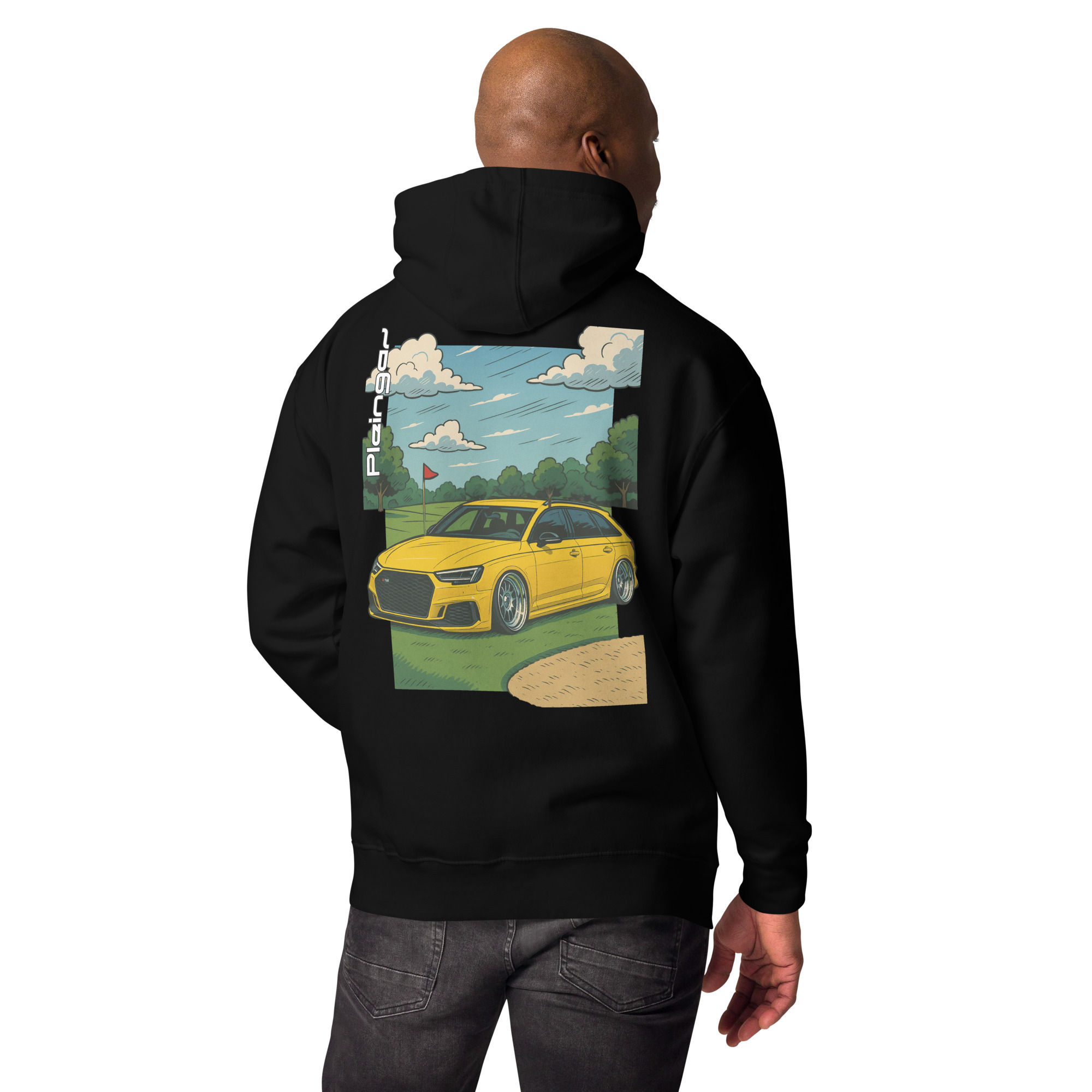Hoodie Pleingaz RS4 B9 YELLOW - du S au 3XL - unisex coton/polyester