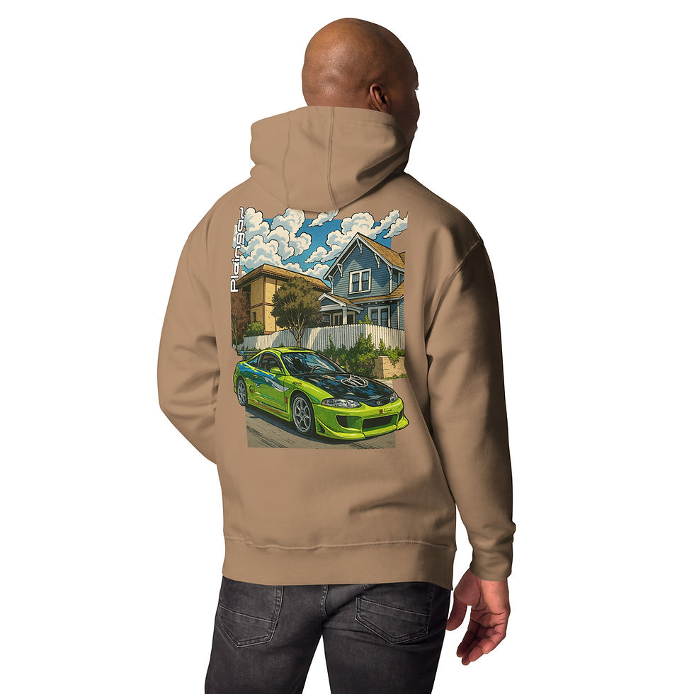 Miniature : Hoodie Pleingaz ECLIPS FAST - du S au 3XL - unisex coton/polyester