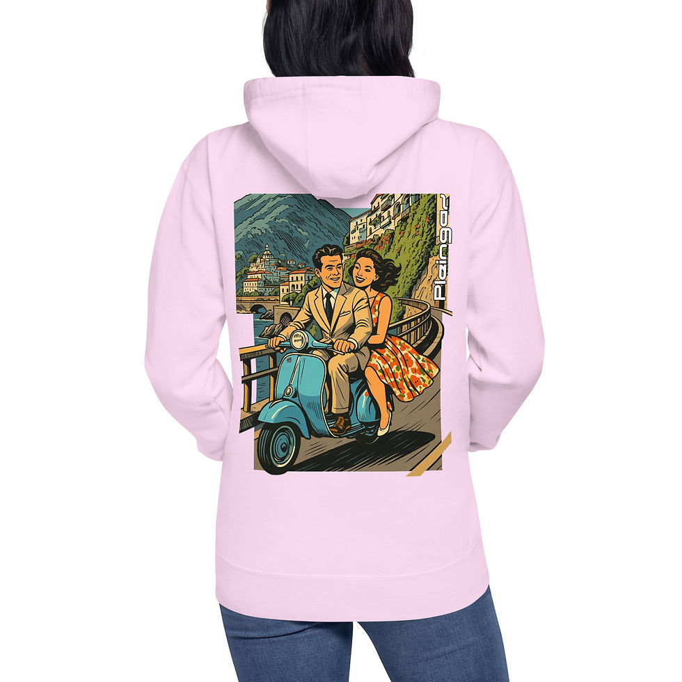 Thumbnail: Hoodie Pleingaz PRIMAVERA - du S au 3XL  - unisex coton/polyester
