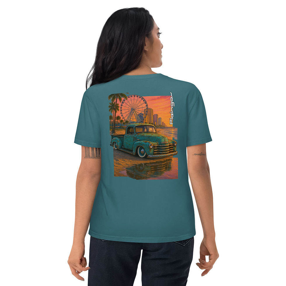Thumbnail: T-shirt Pleingaz PICKUP - du S au 5XL - Unisex Coton Bio Oeko-tex