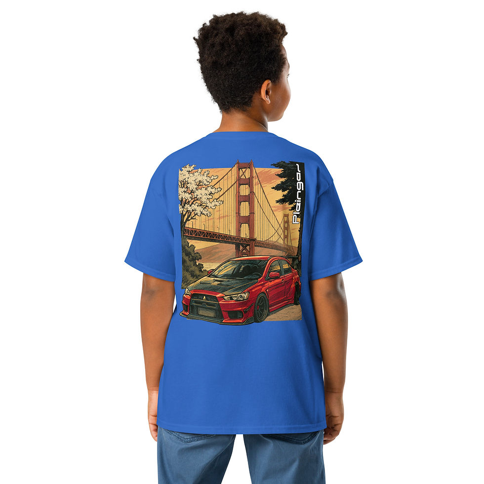 Thumbnail: Kid t-shirt Pleingaz EVO X 100% coton oeko tex unisex