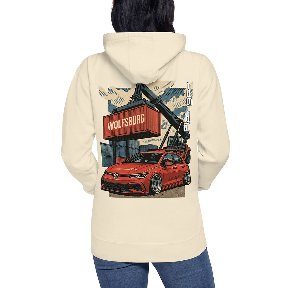 Miniaturbild: Hoodie Pleingaz MK8 R WOLFSBURG - du S au 3XL  - unisex coton/polyester