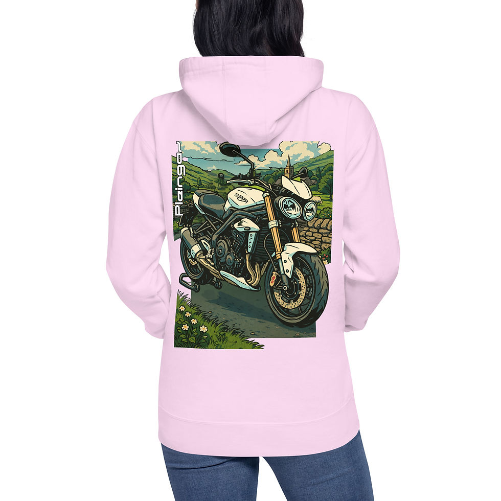 Thumbnail: Hoodie Pleingaz STREET TRIPLE - du S au 3XL  - unisex coton/polyester
