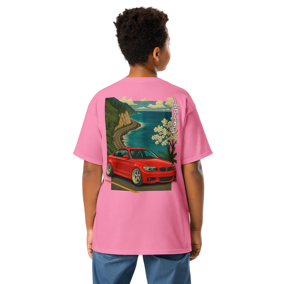 Thumbnail: Kid t-shirt Pleingaz M135I E82 COUPÉ unisex coton oeko-tex